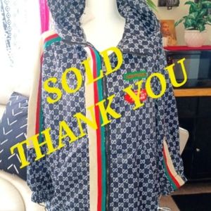 🔥🔥🔥 UNISEX DESIGNER INSPIRED WINDBREAKER SIZE XL-2X 🔥🎁🔥